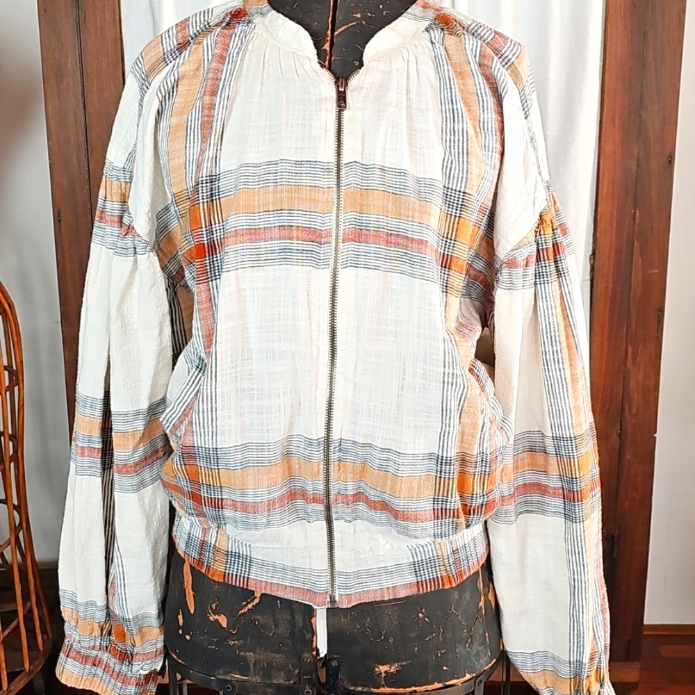 Free People small bomber jacket.